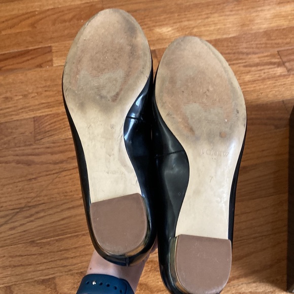 J.Crew Factory Patent Leather Ballet Flats Sz 7 - Picture 5 of 5